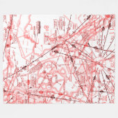 Couverture Polaire Carte aérienne (Devant (Horizontal))