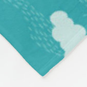 Couverture Polaire Carte animale du monde pour des enfants (Coin)