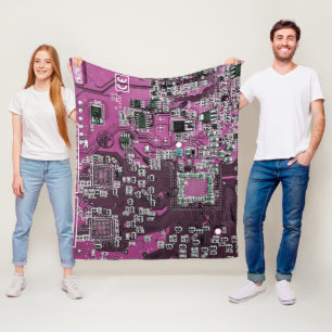 Couverture Polaire Carte circuit imprimé circuit imprimé circuit viol