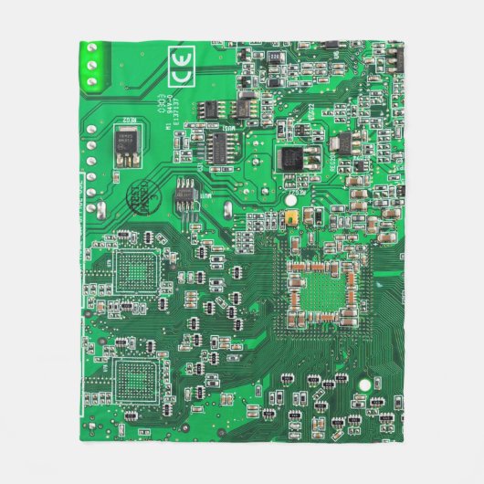 Couverture Polaire Carte circuit imprimé circuit vert PCB (Devant)