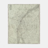 Couverture Polaire Carte de ciel nocturne de Norther (Devant)