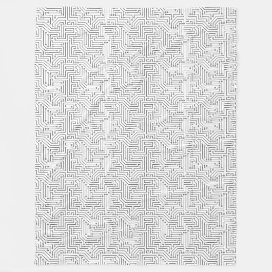 Couverture Polaire Carte de circuit (Devant)