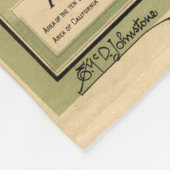 Couverture Polaire Carte de la Californie (Coin)