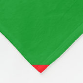 Couverture Polaire Carte de la Palestine libre et drapeau du Canada ( (Coin)