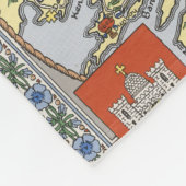 Couverture Polaire Carte de l'Irlande historique (Coin)