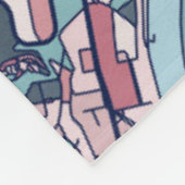 Couverture Polaire Carte de Rome Italie (Coin)