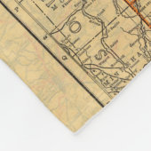 Couverture Polaire Carte de route du Minnesota (Coin)