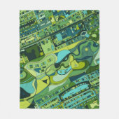 Couverture Polaire Carte de structure de ville d'Amsterdam (Devant)