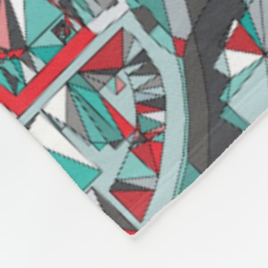 Couverture Polaire Carte de structure de ville de Londres (Coin)