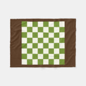 Couverture Polaire Carte d'échecs couleur personnalisée (Devant (Horizontal))