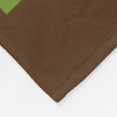 Couverture Polaire Carte d'échecs couleur personnalisée (Coin)