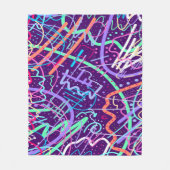 Couverture Polaire Carte des étoiles (Devant)