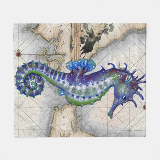 Couverture Polaire Carte des mers Gibraltar (Devant (Horizontal))