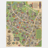 Couverture Polaire Carte d'Oxford, Angleterre (chemins de fer (Devant)