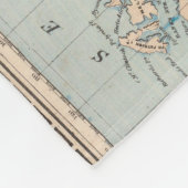 Couverture Polaire Carte du monde sur la projection de Mercator (Coin)