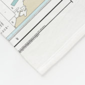 Couverture Polaire Carte marine de Cape Cod Bay 13246 (Coin)