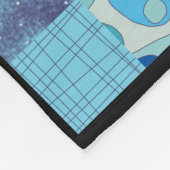 Couverture Polaire Carte piquée du monde (Coin)