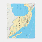 Couverture Polaire Carte politique du Mexique (Devant)