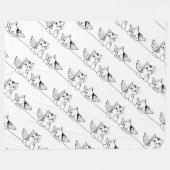 Couverture Polaire Carte postale Angel Blanche polaire (Devant (Horizontal))