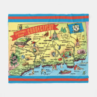 Carte postale du Connecticut