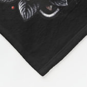 Couverture Polaire Carte Tarot de Proposition de Mariage Fête Mariée (Coin)