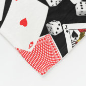 Couverture Polaire Cartes et dés (Coin)