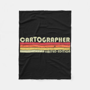Couverture Polaire Cartographe Funny Job Title Profession Anniversair
