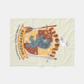 Couverture Polaire Carton Brave Gryffindor Crest (Devant (Horizontal))