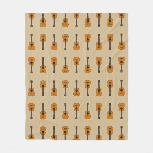Couverture Polaire Carton simple de guitare acoustique (Devant)