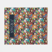 Couverture Polaire Cartoon Harry Potter Character | Add Your Name (Devant (Horizontal))