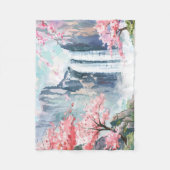 Couverture Polaire Cascade au printemps (Devant)