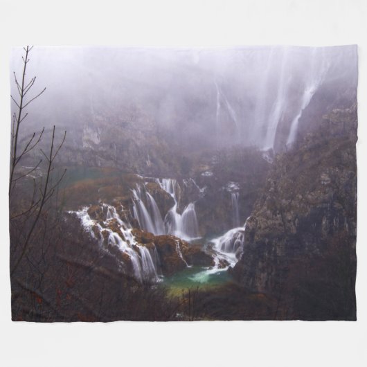 COUVERTURE POLAIRE CASCADE DANS LE MIST (Devant (Horizontal))