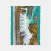 Couverture Polaire Cascade de Godafoss, Islande (Devant)