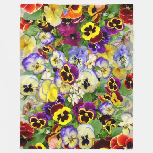 Couverture Polaire Cascade de Pansy (Devant)