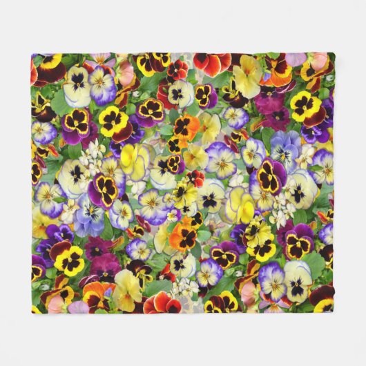 Couverture Polaire Cascade de Pansy (Devant (Horizontal))