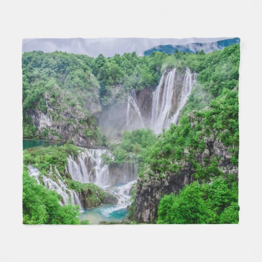 Couverture Polaire Cascade des lacs Plitvice (Devant (Horizontal))