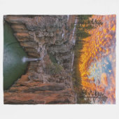 Couverture Polaire Cascade du soir (Devant (Horizontal))