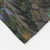 Couverture Polaire Cascade Mère et Cube Ours Noir (Coin)