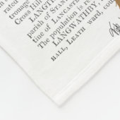 Couverture Polaire Casque d'oiseaux renard avec Artichoke (Coin)