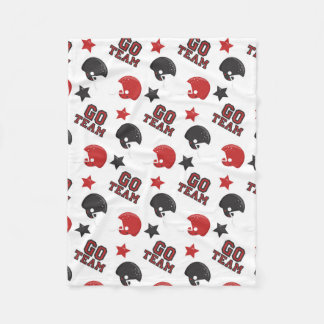 Couverture Polaire Casque Go Team Football