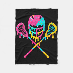 Couverture Polaire Casque Lacrosse Lâcheuse Casque Crème de glace Bât