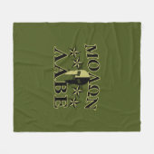 Couverture Polaire Casque spartiate Molon Labe 5 étoiles (Devant (Horizontal))