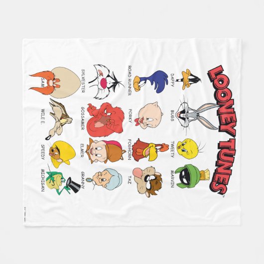 Couverture Polaire Casques LOONEY TUNES™ (Devant (Horizontal))