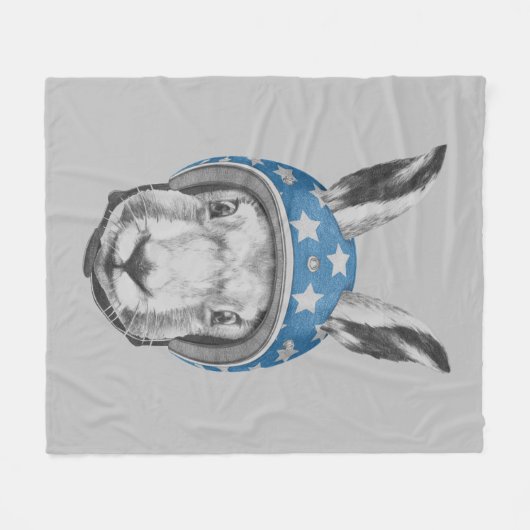 Couverture Polaire Casse-cou de lapin (Devant (Horizontal))