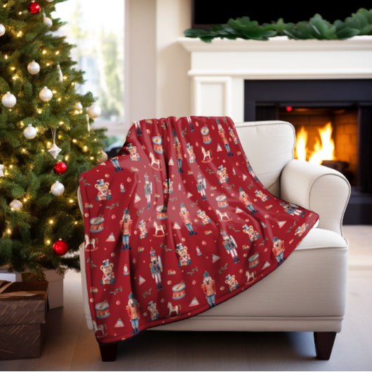 Couverture Polaire Casse-noisette