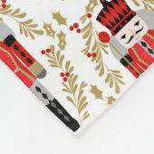 Couverture Polaire Casse-noisette Blanche (Coin)