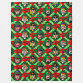 Couverture Polaire Casse-noisette Blanche polaire (Devant)