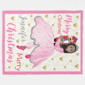 Couverture Polaire Casse-noisette Blanchisserie de la flotte (Devant (Horizontal))