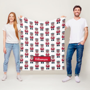 Couverture Polaire Casse-noix mignonne Motif Fleece Blanket