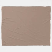 Couverture Polaire Castor (uni) (Devant (Horizontal))